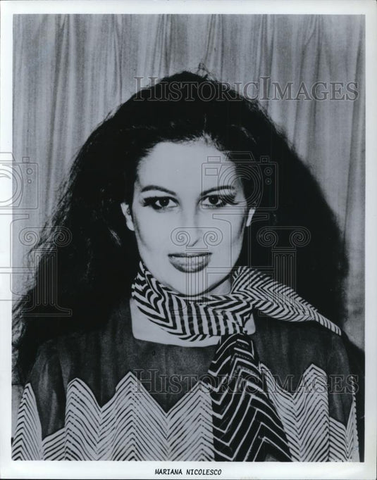 1983 Press Photo Mariana Nicolesco - cvp41356 - Historic Images