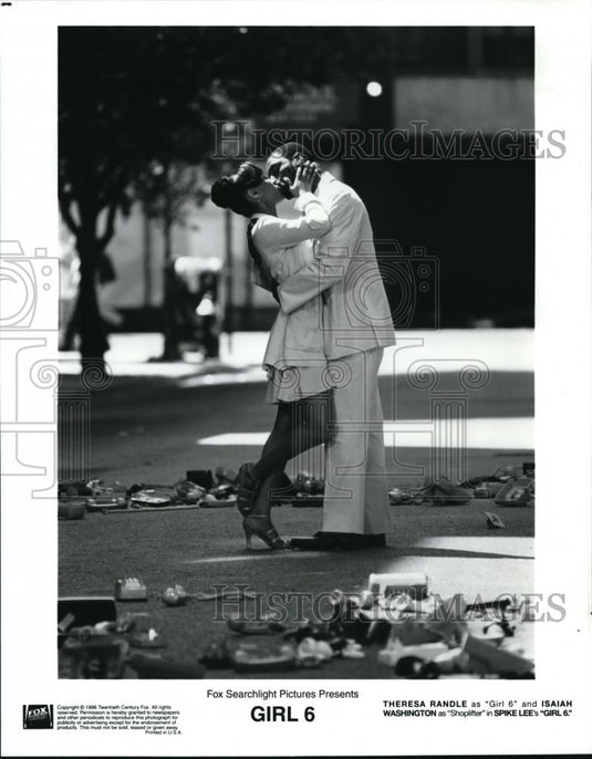 1996 Press Photo Theresa Randle and Isaiah Washington in "Girl 6" - cvp42482 - Historic Images
