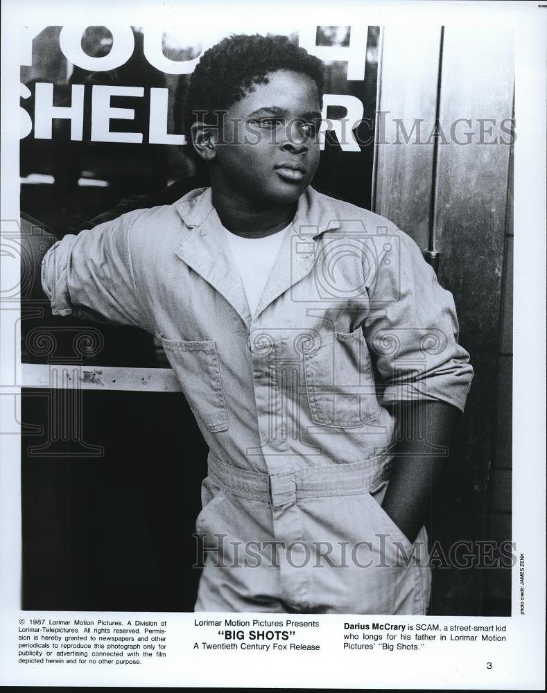 1987 Press Photo Ricky Busker Darious McCrary Big Shots - cvp68814 - Historic Images