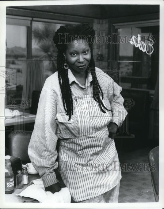 Undated Press Photo Whoopi Goldbert stars in Bagdad Cafe TV show - cvp53734 - Historic Images