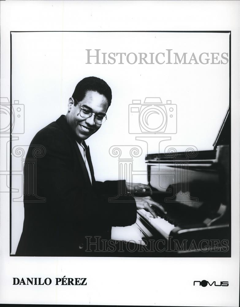 Press Photo Danilo Perez Panamanian pianist and composer - cvp69049 - Historic Images