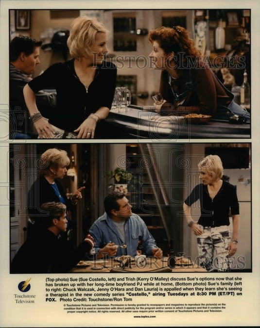 Press Photo Cast of Costello - cvp55286 - Historic Images