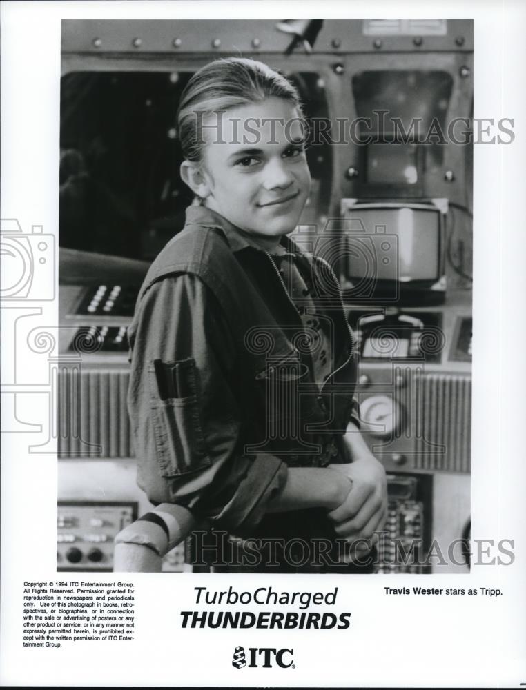 1994 Press Photo Travis Wester stars as Tripp in TurboCharged Thunderbirds - Historic Images