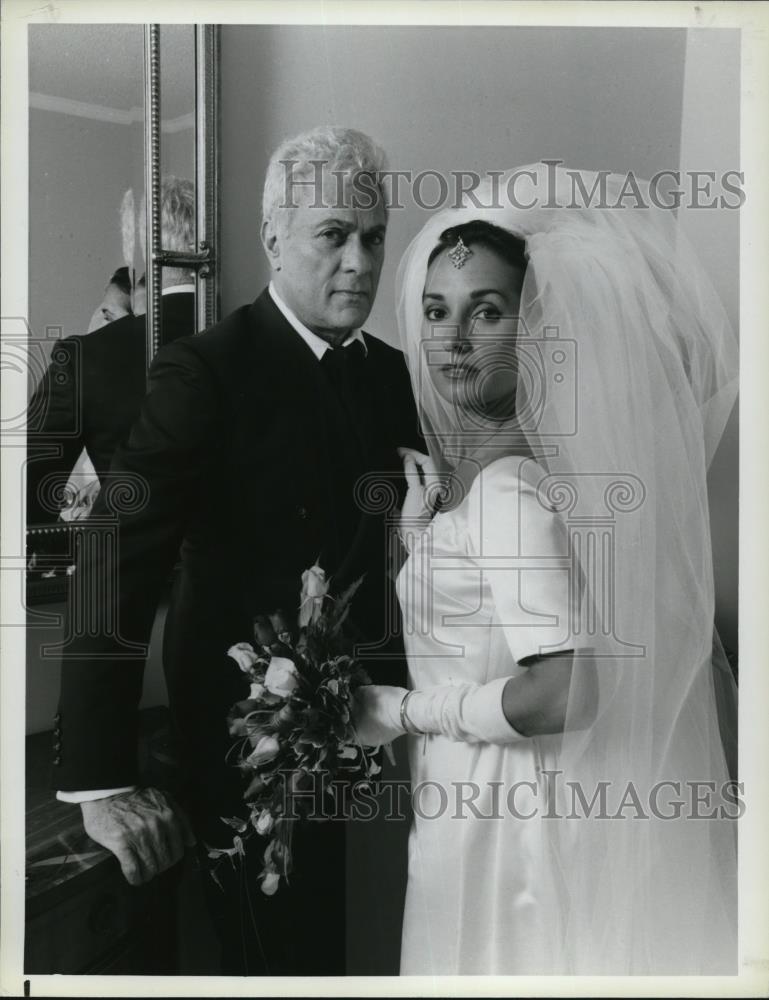 1985 Press Photo Tony Curtis and Susan Lucci star in Mafia Princess - cvp51349 - Historic Images