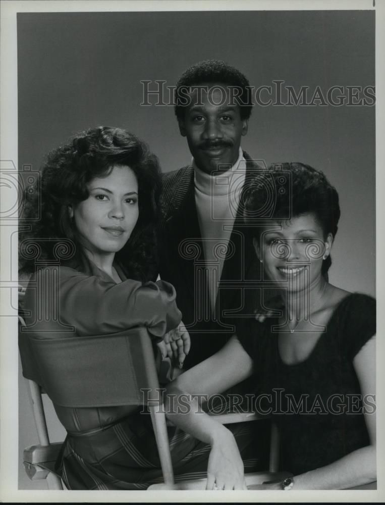 1983 Press Photo Petronia Paley Michele Shay Joe Morton in Another World - Historic Images