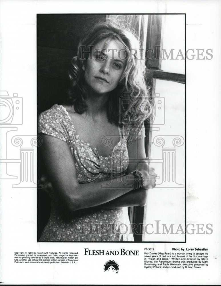 1993 Press Photo Meg Ryan in Flesh and Bone - cvp50242 - Historic Images