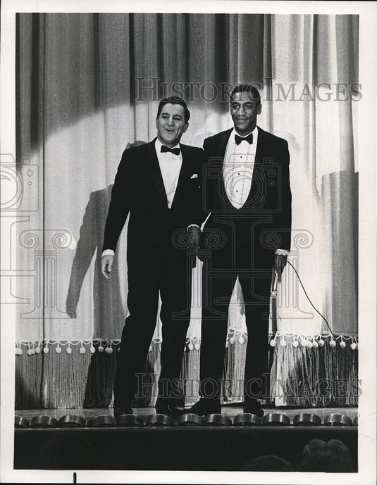 Press Photo Danny Thomas and Bill Cosby - cvp69025 - Historic Images