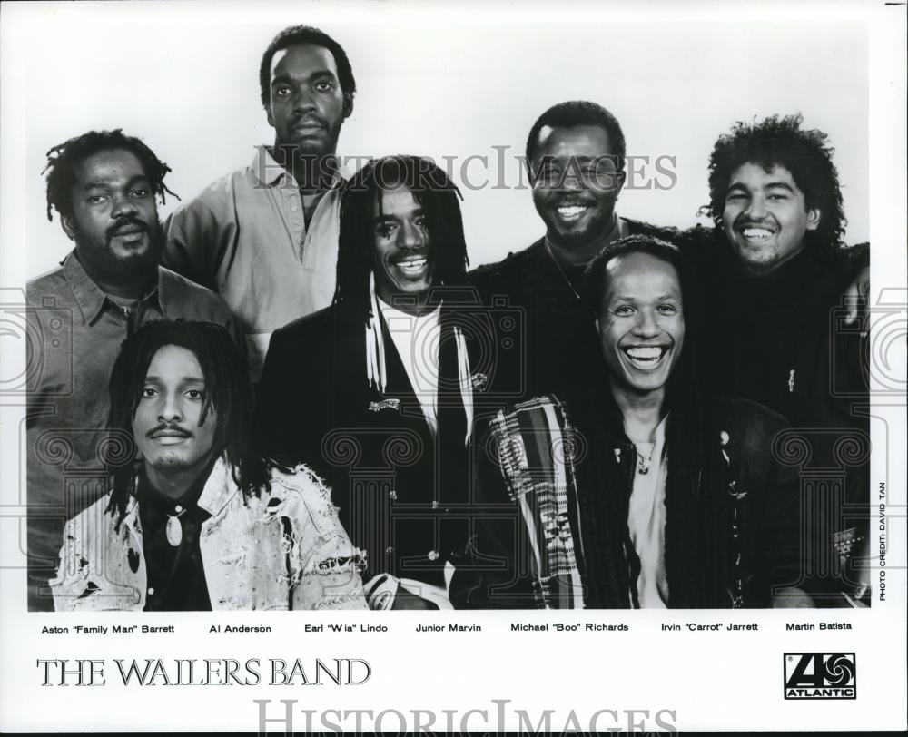1989 Press Photo The Wailers Band - cvp57028 - Historic Images