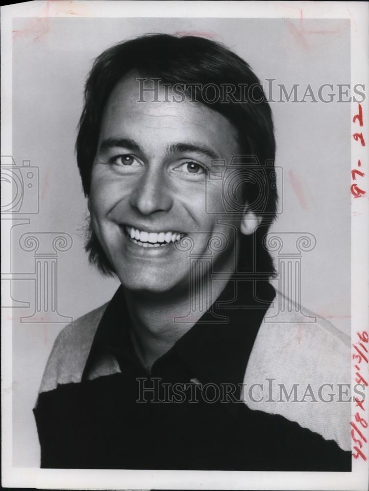 1978 Press Photo John Ritter American Actor known for Three's Company ...