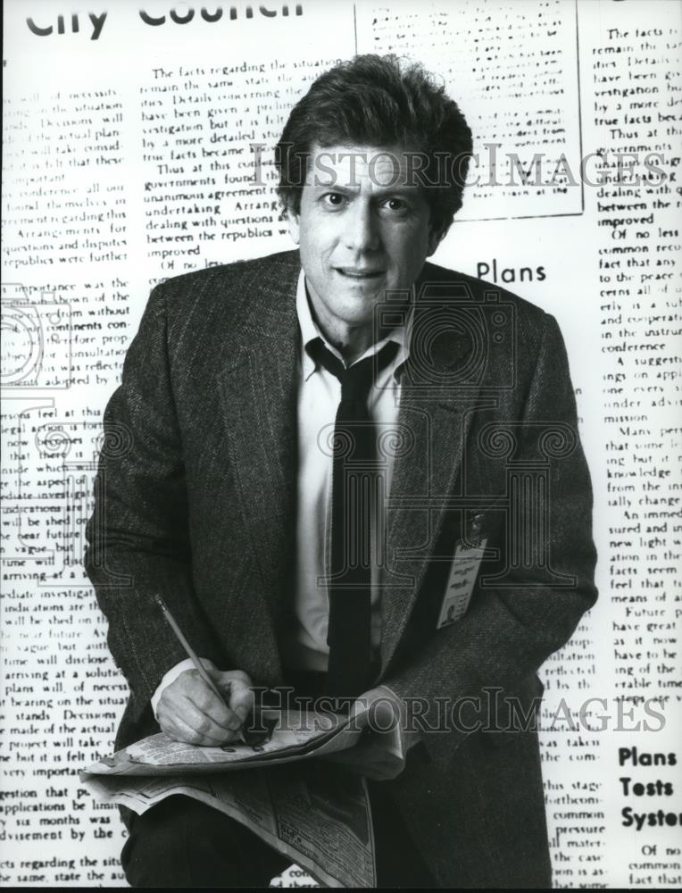1987 Press Photo Michael Murphy In Hard Copy - cvp58612 - Historic Images