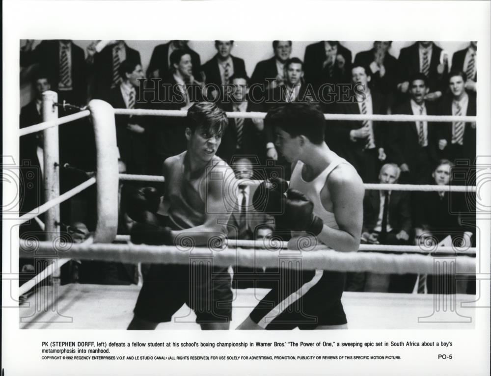 1993 Press Photo Stephen Dorff in the Power of One - cvp41813 - Historic Images