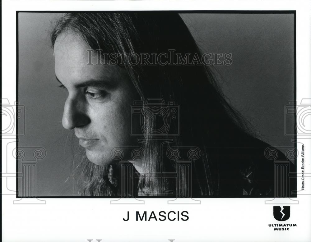 Undated Press Photo J Mascis Alternative Rock Singer Songwriter and Musician - Historic Images