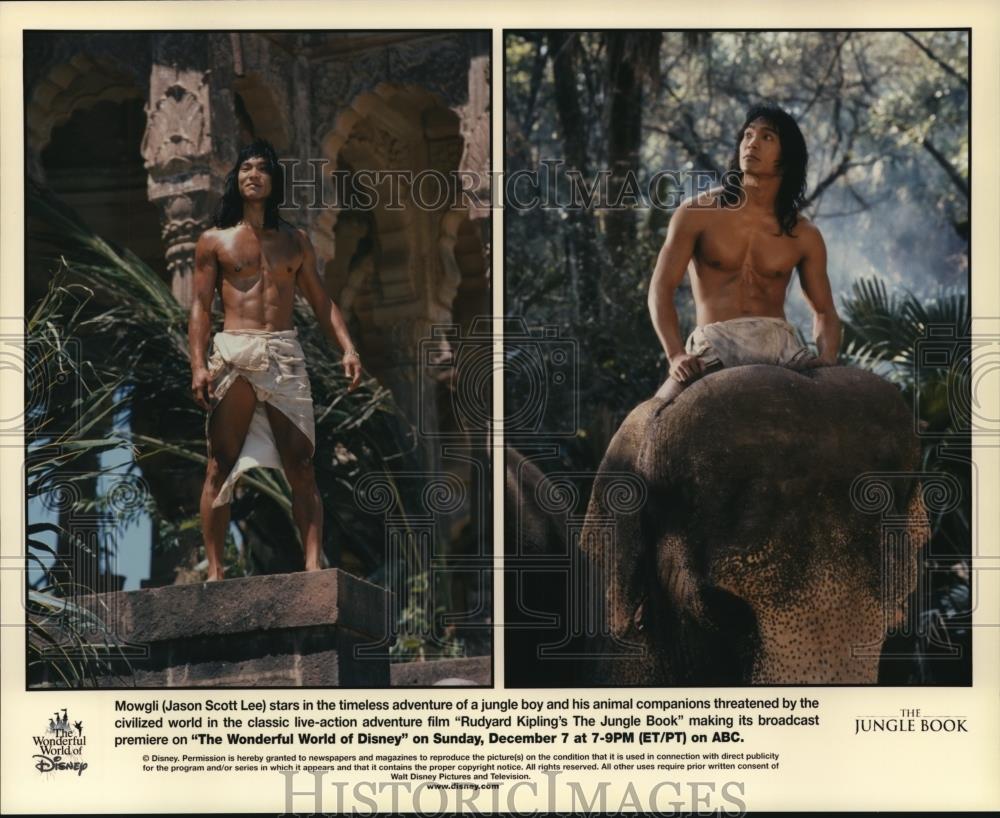 Undated Press Photo Jason Scott Lee stars in The Jungle Book - cvp52414 - Historic Images