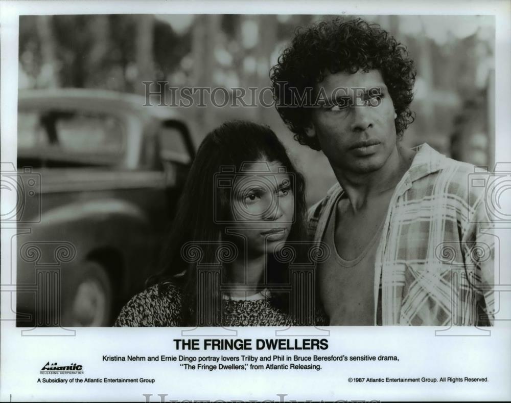 1987 Press Photo Kristina Nehm and Ernie Dingo star in The Fringe Dwellers - Historic Images