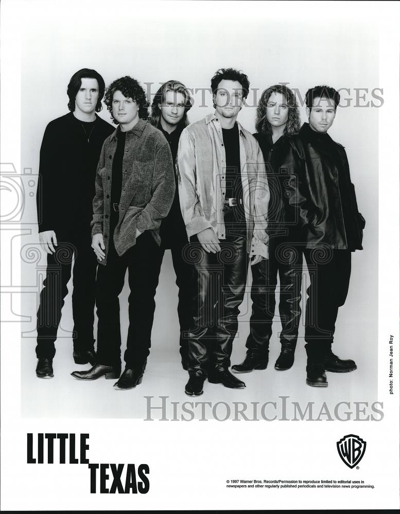 1997 Press Photo Del Gray Porter Howell Dwayne O'Brien Duane Propes Little Texas - Historic Images