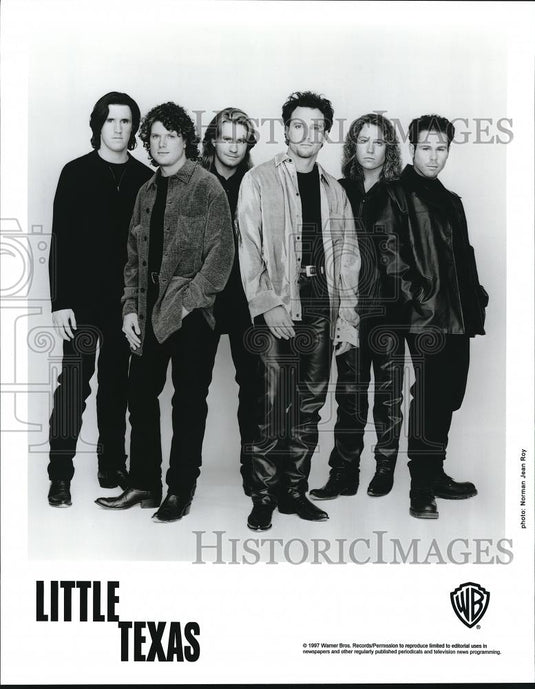 1997 Press Photo Del Gray Porter Howell Dwayne O'Brien Duane Propes Little Texas - Historic Images