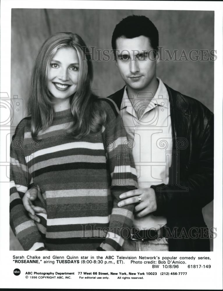 1996 Press Photo Cast of Roseanne - cvp72752 - Historic Images