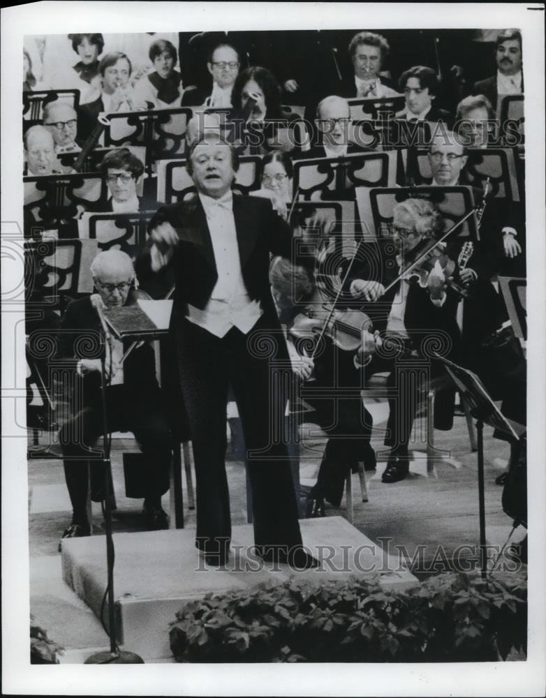 1979 Press Photo Conductor Robert Page - cvp50212 - Historic Images