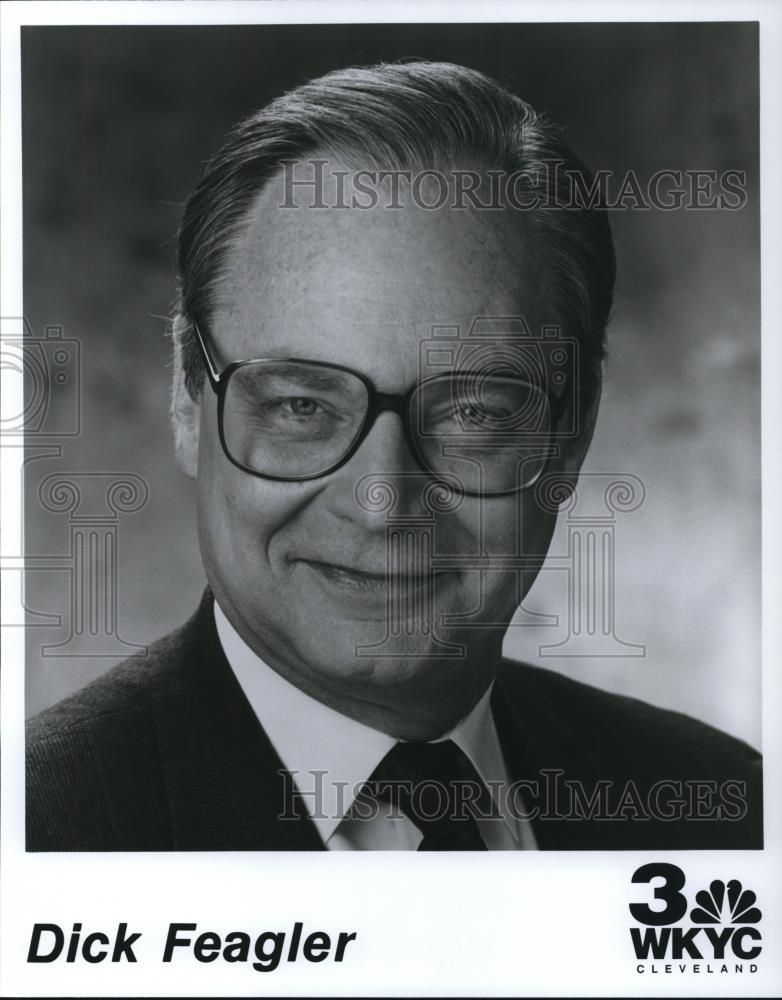 Undated Press Photo Dick Feagier WKYC Cleveland - cvp44510 - Historic Images