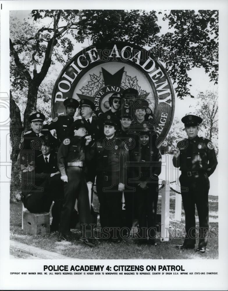 1990 Press Photo Scene from Police Academy 4 Citizens on Patrol - cvp41382 - Historic Images