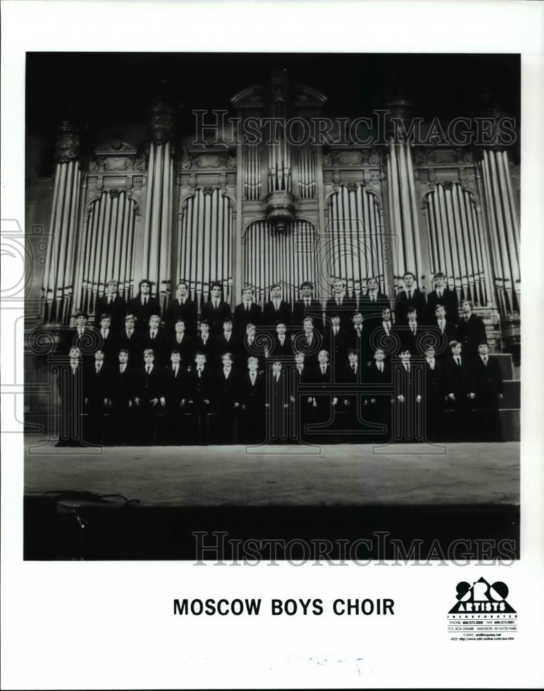Undated Press Photo Moscow Boys Choir - cvp45658 - Historic Images
