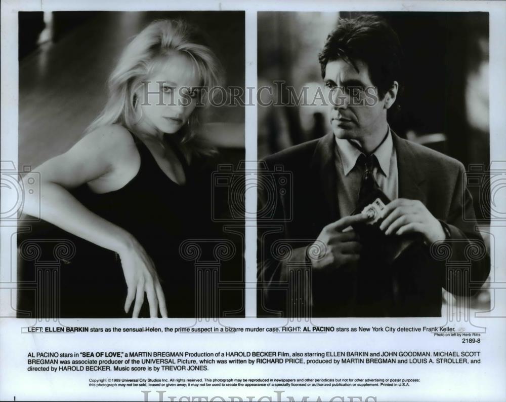 1989 Press Photo Movie Sea of Love - cvp55979 - Historic Images