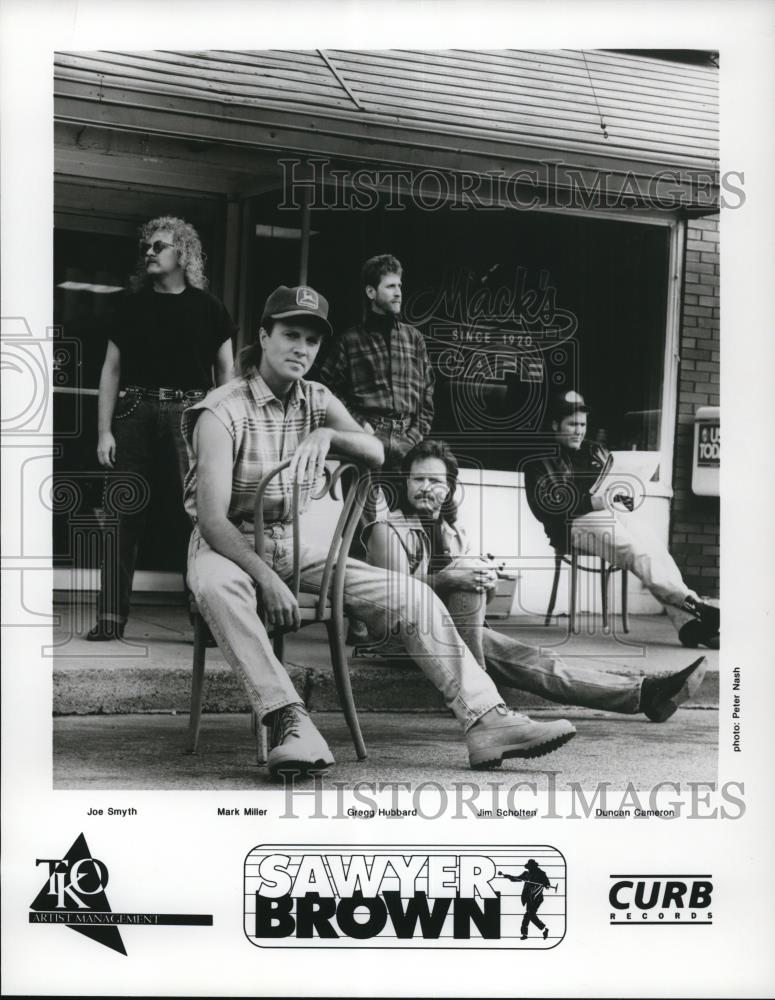 1996 Press Photo Sawyer Brown - cvp53448 - Historic Images