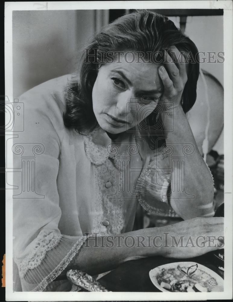 1967 Press Photo Ingrid Bergman ABC Stage 67 The Human Voice - cvp53845 - Historic Images