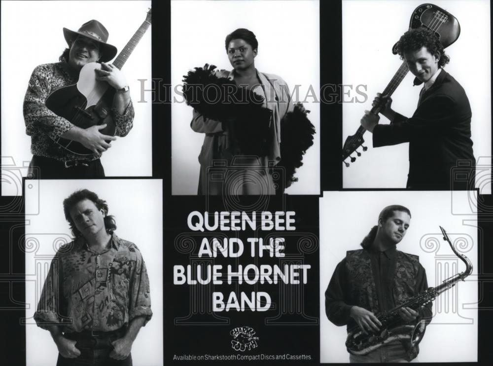 Press Photo Queen Bee & The Blue Hornet Band - cvp41562 - Historic Images