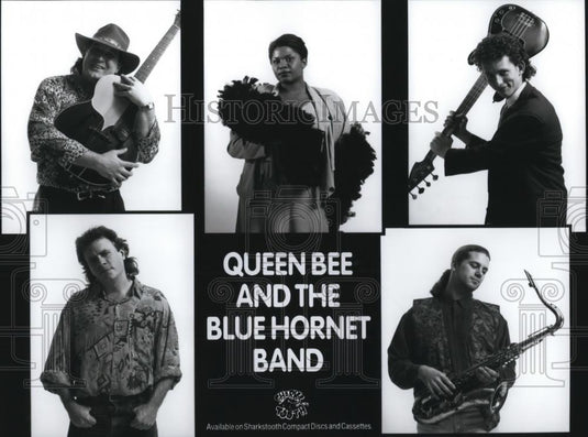 Press Photo Queen Bee & The Blue Hornet Band - cvp41562 - Historic Images