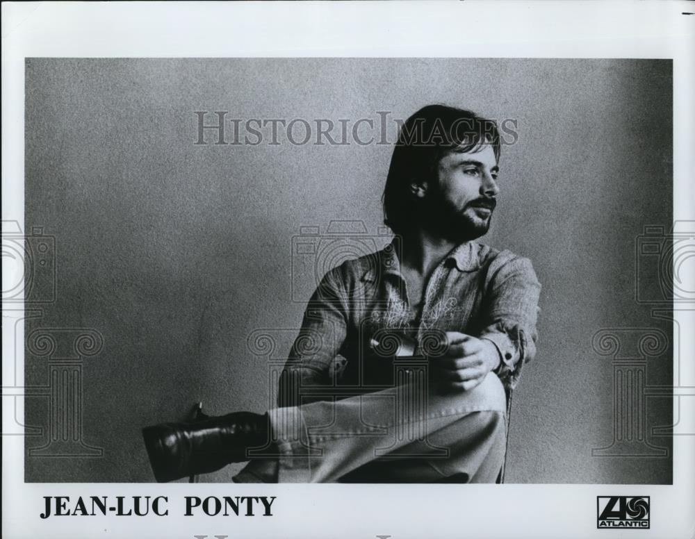1978 Press Photo Violinist Jean Luc Ponty - cvp46630 - Historic Images