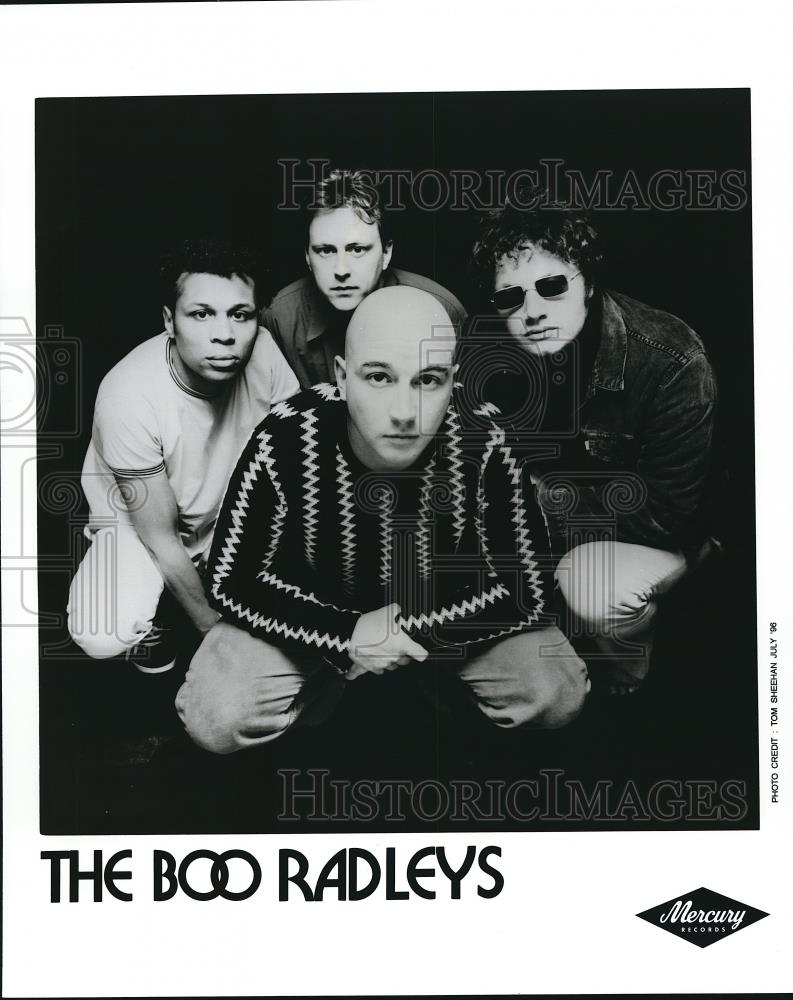 1996 Press Photo English alternative rock band The Boo Radleys - cvp68454 - Historic Images