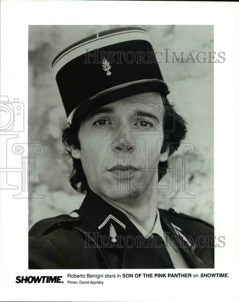 1995 Press Photo Showtime presents Roberto Benigni in Son Of The Pink Panther - Historic Images