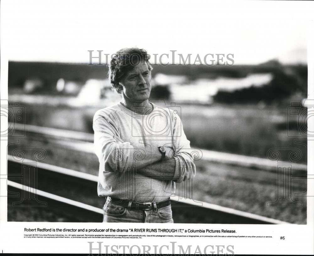 1994 Press Photo Robert Redford Director of A River Runs Through It - cvp43013 - Historic Images