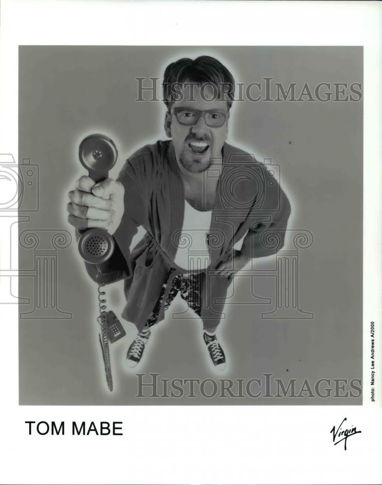 Undated Press Photo Singer Tom Mabe - cvp45657 - Historic Images