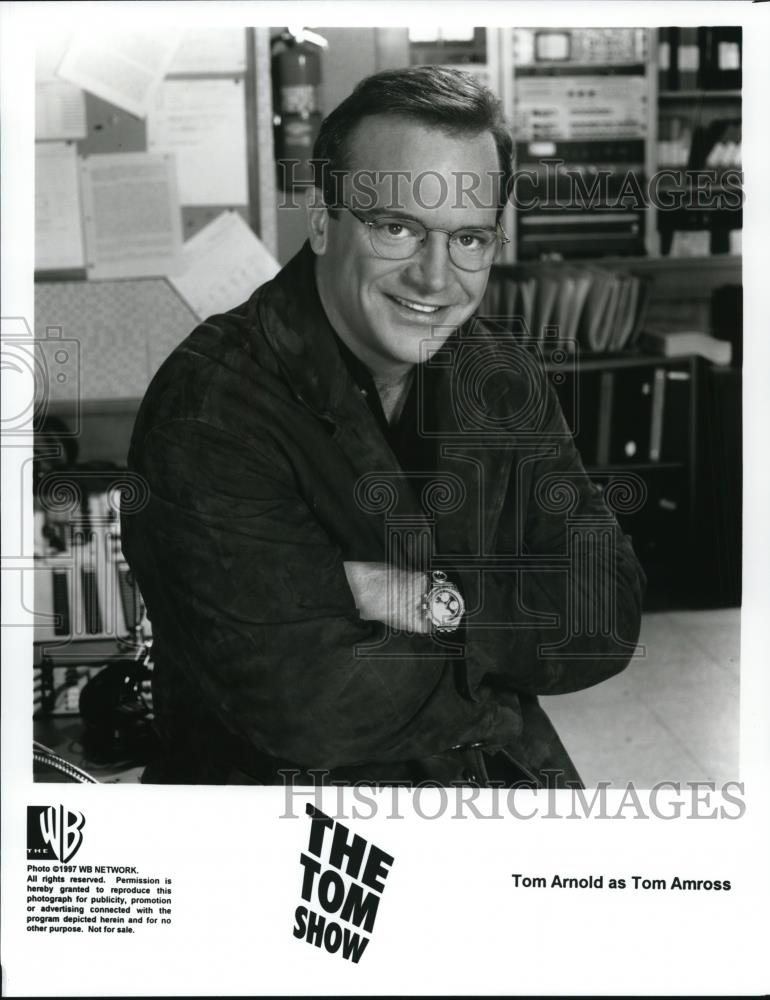 1997 Press Photo Tom Arnold stars as Tom Amross in The Tom Show - cvp50803 - Historic Images