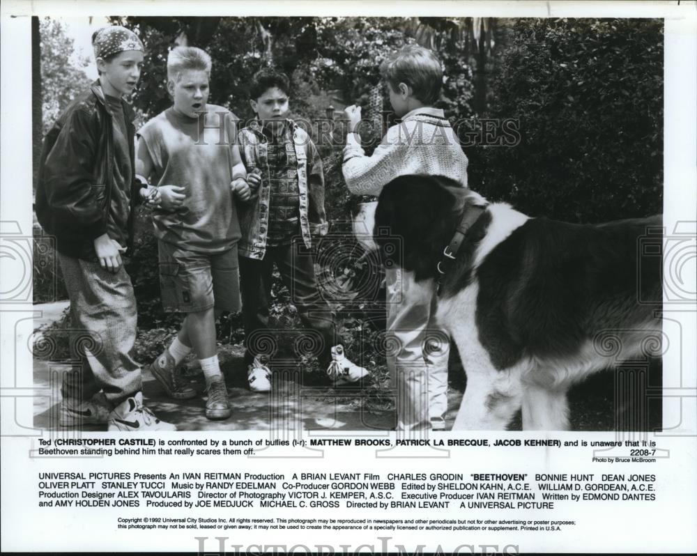 1993 Press Photo Christopher Castile Matthew Brooks Patrick and La Brecque - Historic Images