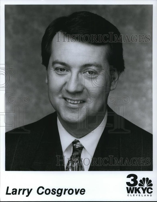Press Photo Larry Cosgrove WKYC Cleveland  - cvp44521 - Historic Images