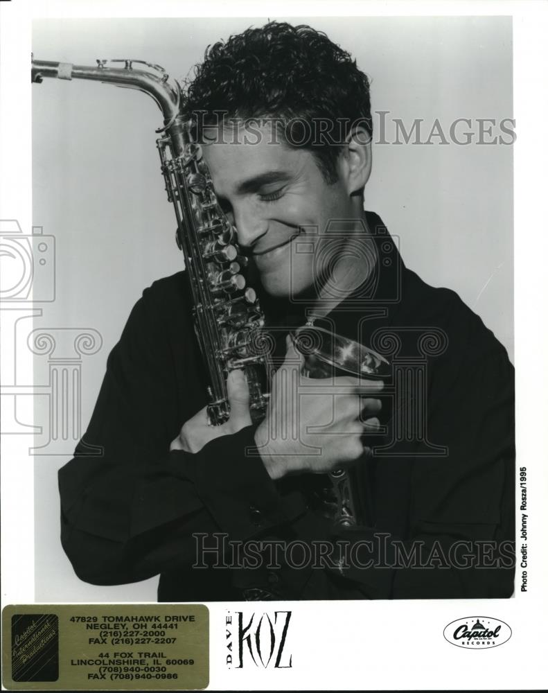 1995 Press Photo Dave Koz  - cvp53141 - Historic Images