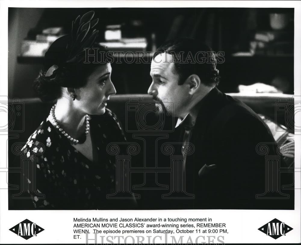 Press Photo Melinda Mullins & Jason Alexander in Remember Wenn - cvp72504 - Historic Images