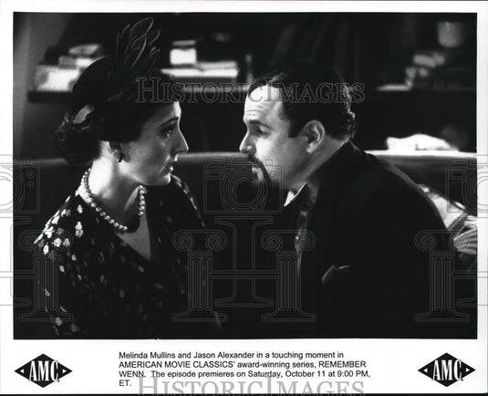 Press Photo Melinda Mullins & Jason Alexander in Remember Wenn - cvp72504 - Historic Images