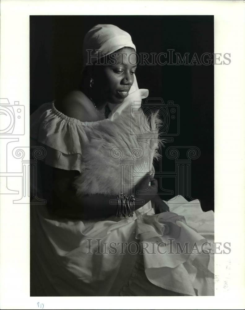 1986 Press Photo Diuets Choreographer Adehim Sharpley - cvp75287 - Historic Images