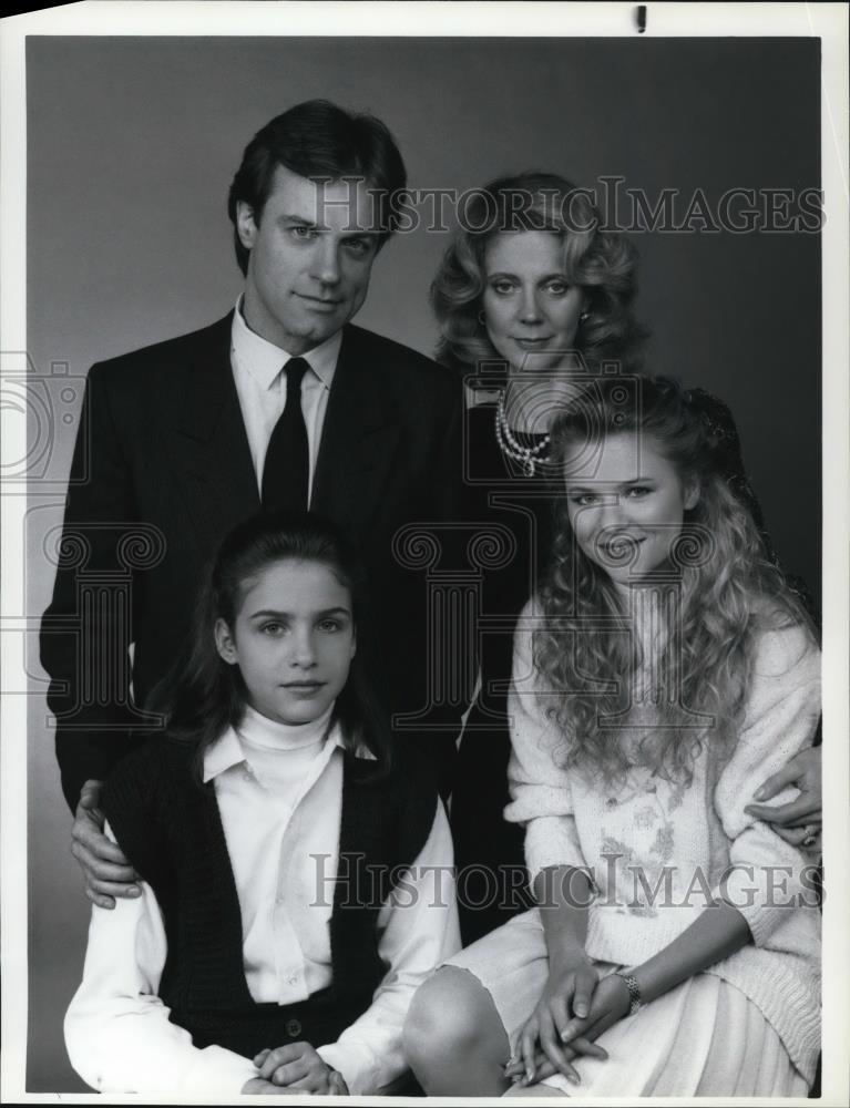 1988 Press Photo Stephen Collins Blythe Danner Chay Lentin and Patrice Colihan - Historic Images