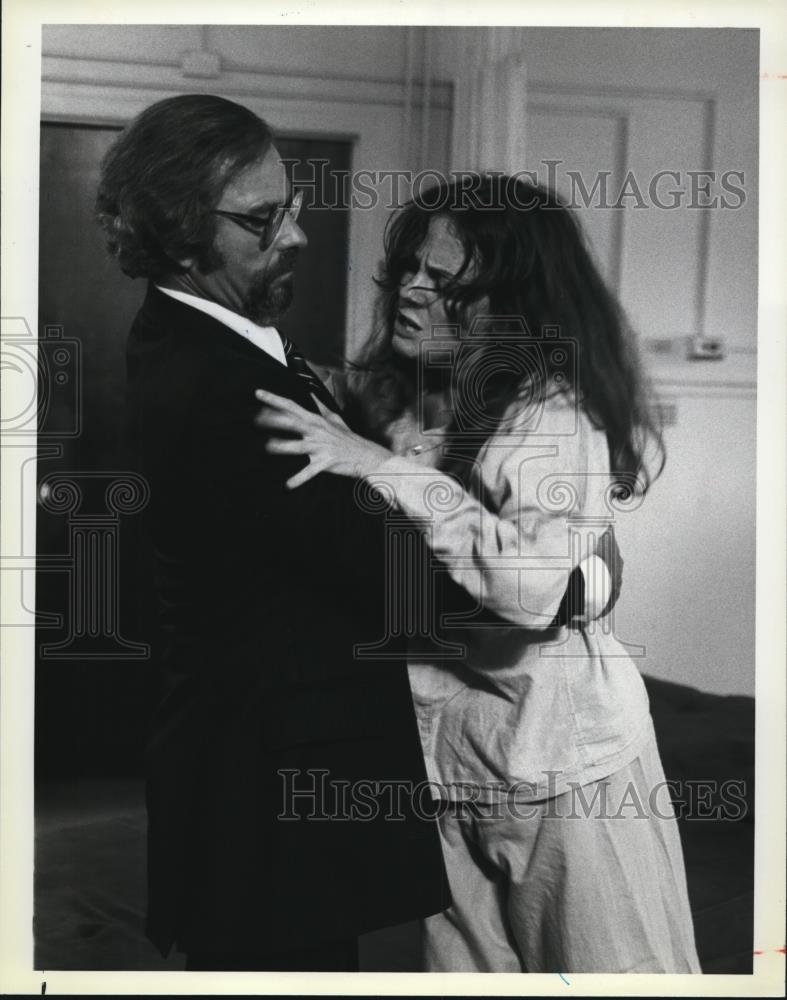 1979 Press Photo Lesley Ann Warren &amp; Rip Torn in Betrayal - cvp73477 - Historic Images