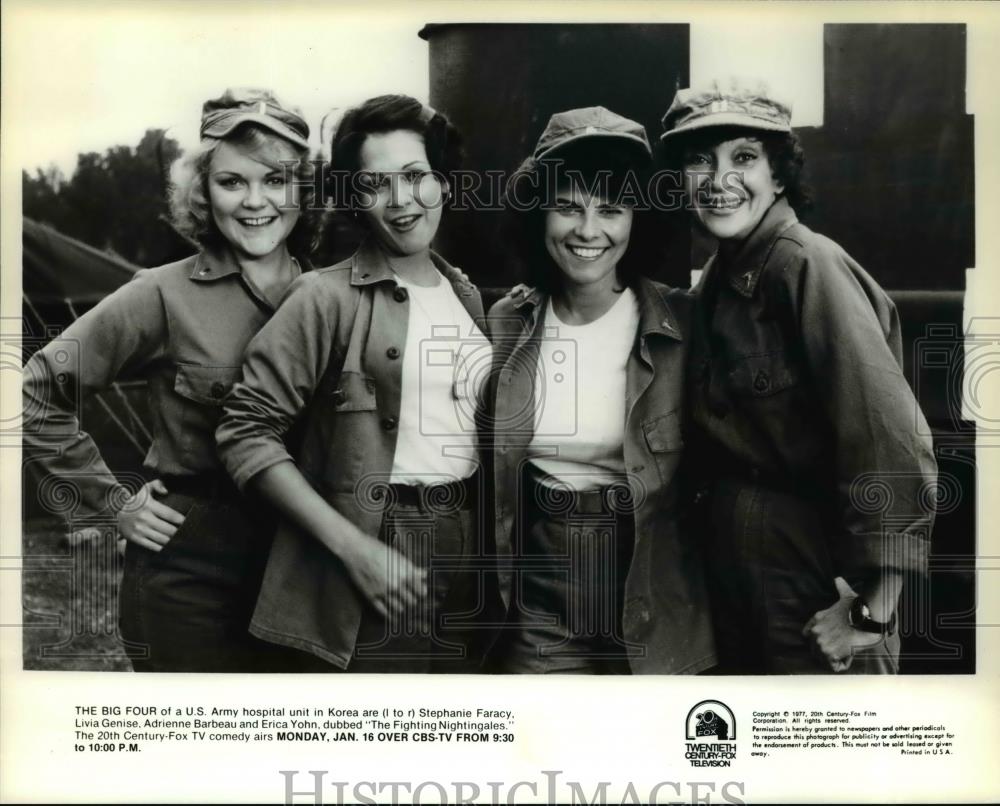 1977 Press Photo The Fighting Nightinggales - cvp56122 - Historic Images