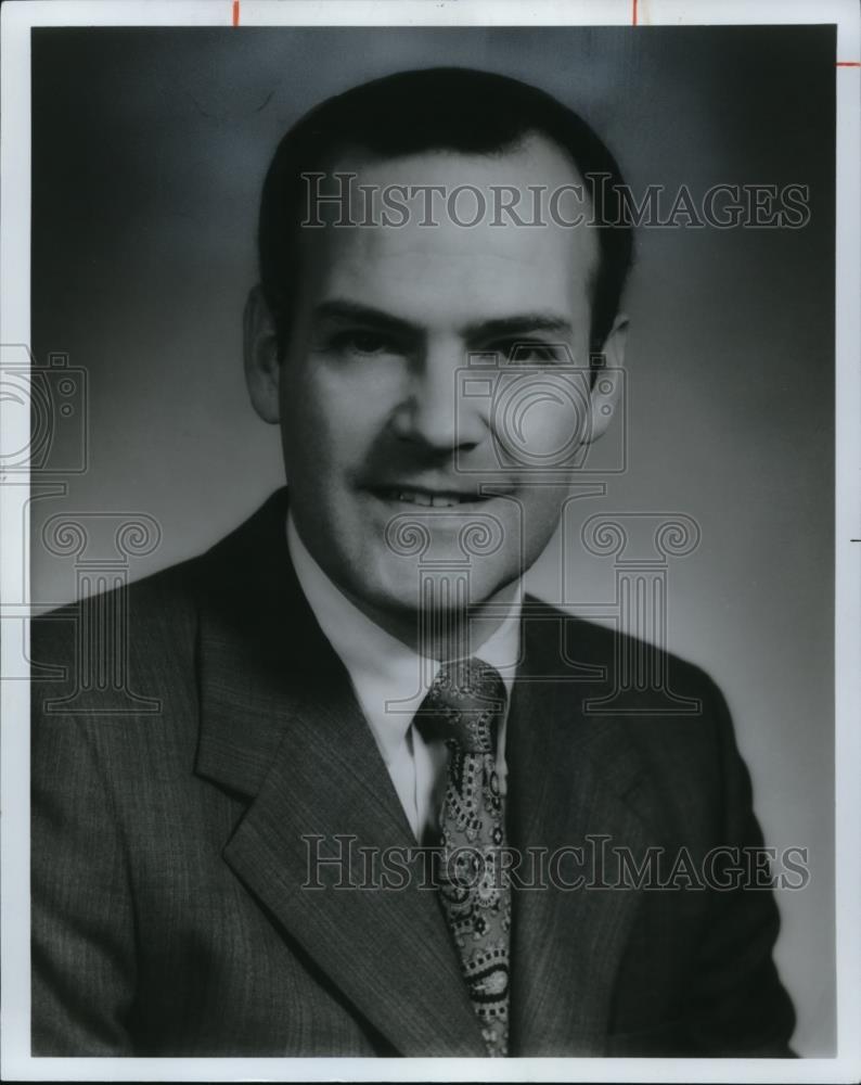 1978 Press Photo Robert Van Auken, Duncan Commerce Bank - Historic Images