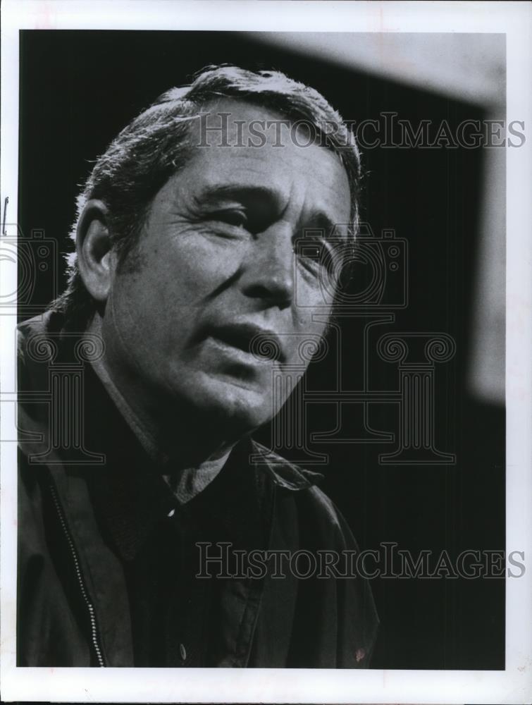 1977 Press Photo Perry Como on Perry Como Special - Historic Images