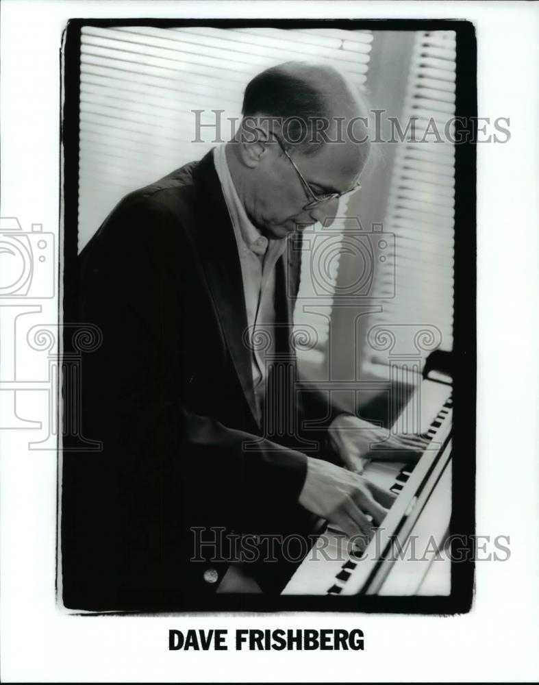 Press Photo Dave Frishberg American Jazz Pianist and Singer - cvp69662 - Historic Images