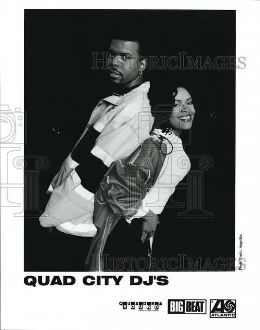 1997 Press Photo Jay Ski and JeLana LeFleur of Quad City DJ's - cvp68493 - Historic Images