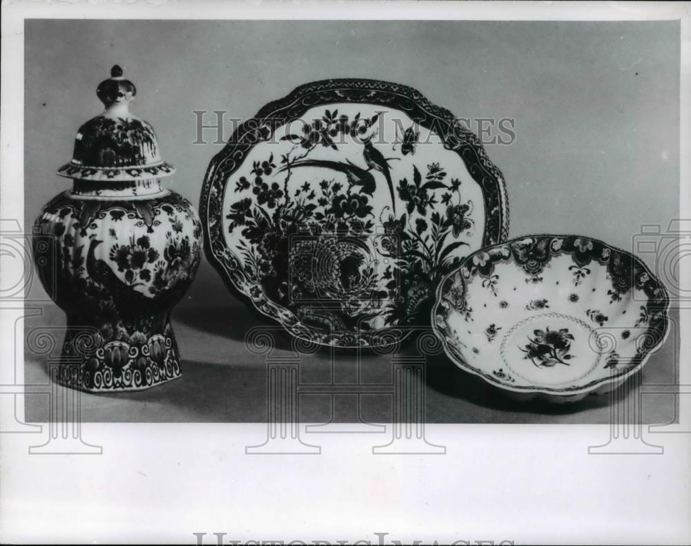 1968 Press Photo China Royal Delftware - cva57492 - Historic Images